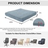 Recliner Seat Cushion for Elderly Square Foam Chair Cushion for