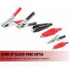 Nilight 60Pcs Metal Alligator Clip Assortment Test Lead Electrical Battery