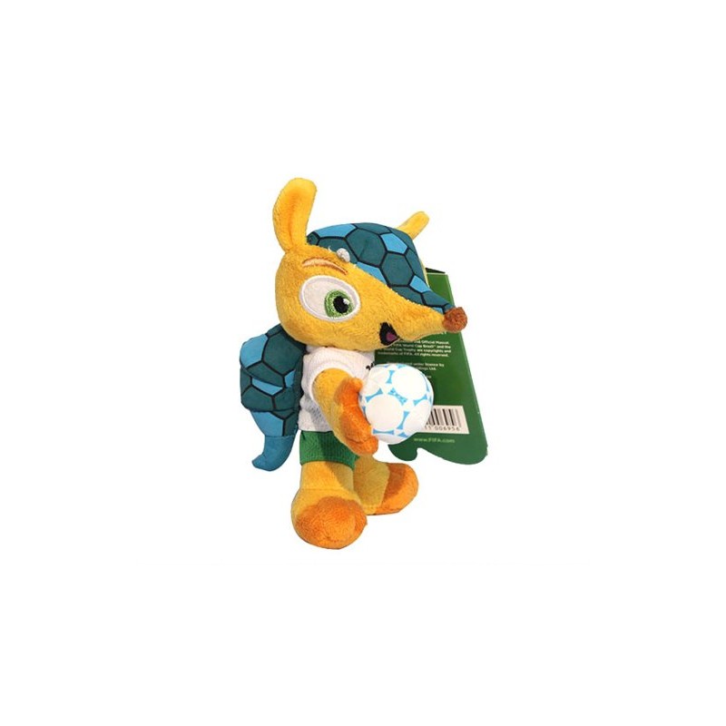 Fuleco 13cm Fifa World Cup 2014 Plush with Keychain