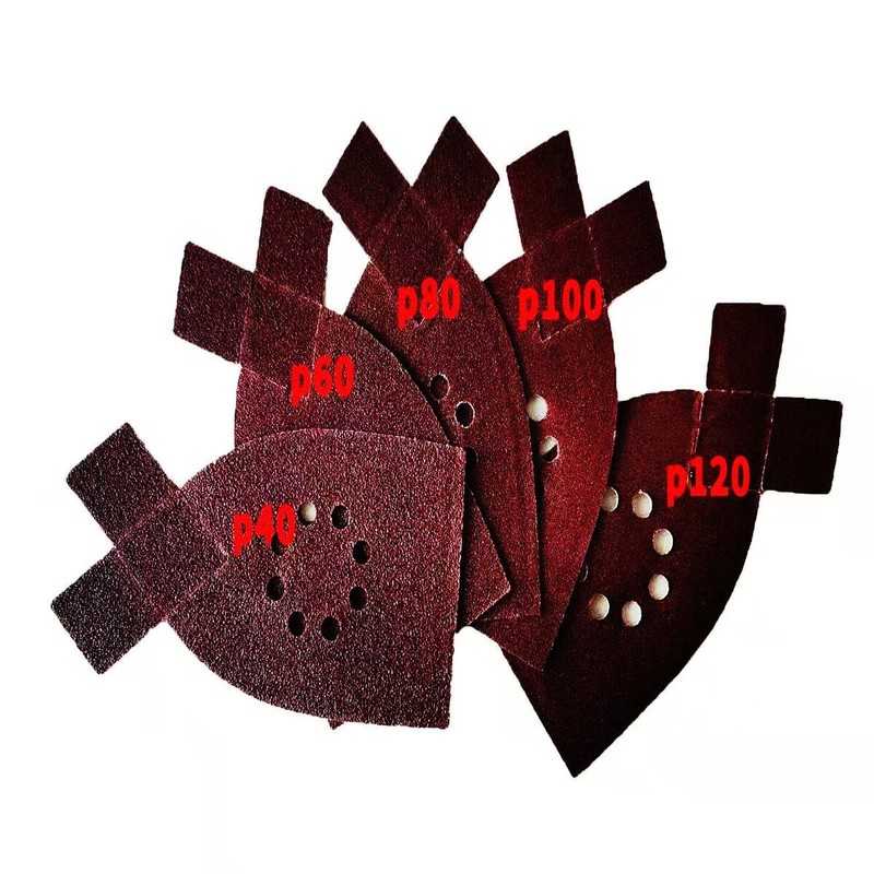 30pcs 40 Grit Sanding Pads Sanding Sheets Hook and Loop