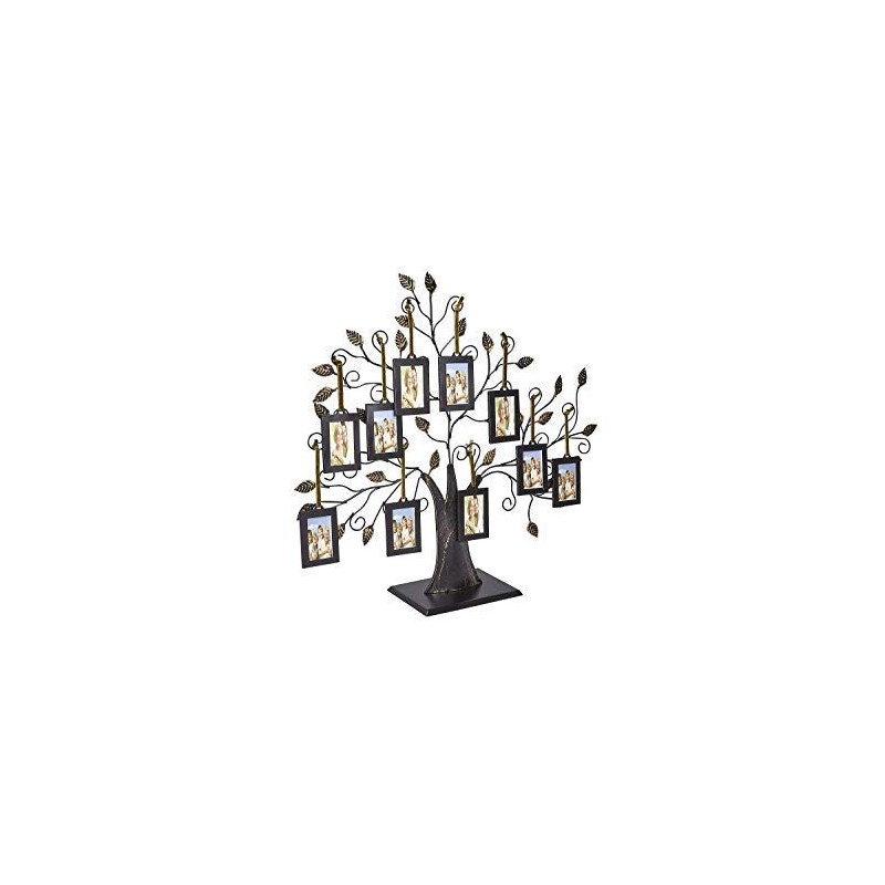 Klikel Family Tree Picture Frame Display with 10 Hanging Picture