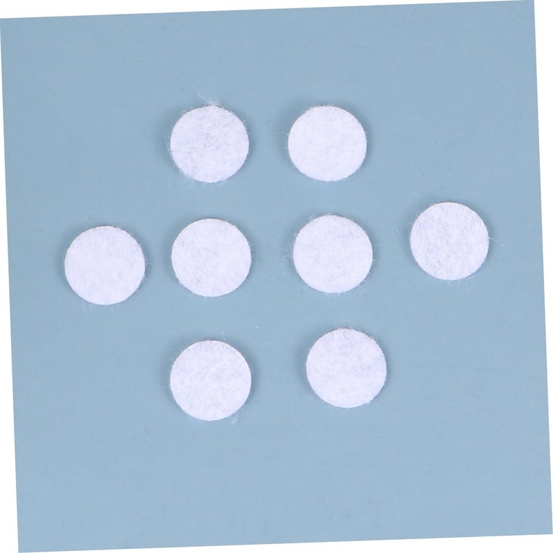 DOITOOL 200pcs Cotton Filters Replacement Round Cotton Pads Facial Vacuum