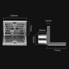 Side Drain 304 Stainless Steel Corrosion Resistance Thickened L Shape