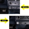 Stainless Steel Silver Engine Start Stop Button Switch Ring Trim,ForFor-d