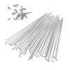BaveL 36 Pcs 14G Sliver Bicycle Steel Spokes (70 mm-200