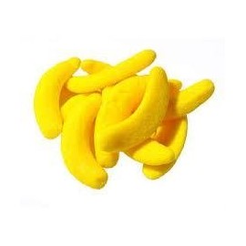 Gummi Gummy Banana Yellow Candy 2.2 Pounds Bulk