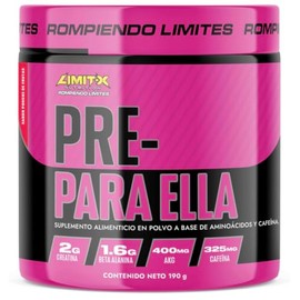 Creatina Monohidratada en polvo pre entreno para mujer pre workout PRE PARA ELLA 190 gramos 30 porciones (Sandia)                                     