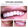 2x V34 Colour Corrector, Purple Teeth Whitening Toothpaste