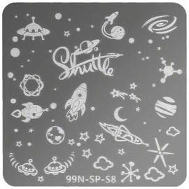 99NAILS Stamping Plate Square – Shuttle
