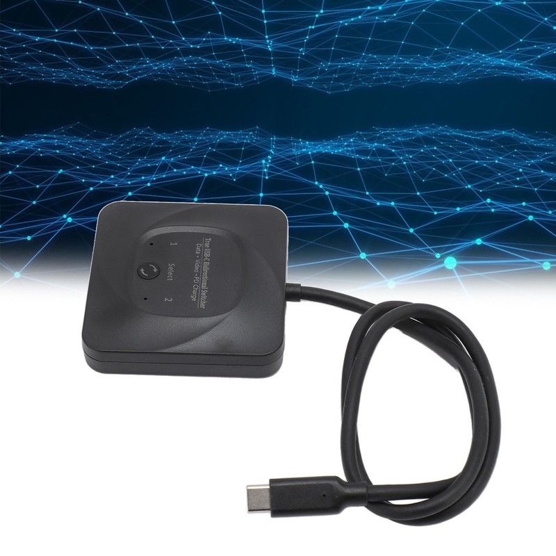 USB C Bidirectional Switcher 2 in 1 Out Or 1