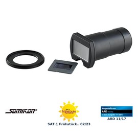 Somikon Dia Duplicator: Lens Attachment for Digitizing Slides/Negatives (Negative Scanner Lens Attachment, Slide Lens Attachment, Photo)