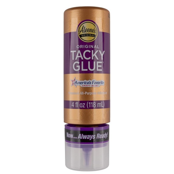 All Purpose Tacky Glue – Dries Clear– 4 OZ –