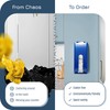 Manterio Plastic Bag Holder | Durable Plastic Wall Mount Kitchen
