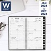 AT-A-GLANCE 2024 Refillable Weekly Appointment Book Planner, 3-1/4" x 6-1/4",