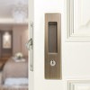 Hoconnie 6.3” Keyed Pocket Door Hardware Invisible Door Lock Barn