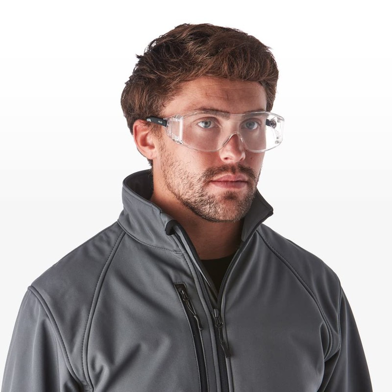Riley Tilla Safety Glasses for Work - Anti-Fog and Anti-Scratch