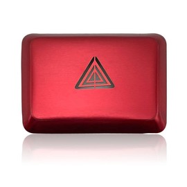 MEKOMEKO Honda Civic 11th Generation Dedicated Hazard Switch Cover Warning Lamp Switch Cover Interior Panel Interior Parts New Model 11th Generation CIVIC FL1 [Red] C11-QSR