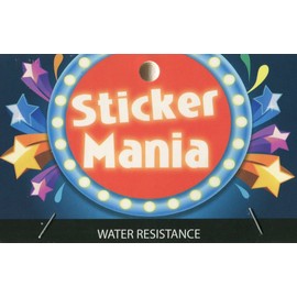 US Route 66 Airplane Travel Sticker Waterproof Paper Sticker ~ Suitcase