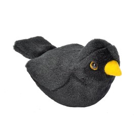 Wild Republic 19489 13-16 cm Blackbird with Real Bird Calls Plush Toy