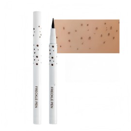 Melemando Freckle Pen 4 Colors Available, Long Lasting Quick Dry Faux Freckle Pen Face Decoration(04 Dark Brown)
