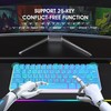 Snpurdiri 60% Wired Gaming Keyboard, RGB Backlit Mini Keyboard, Small