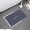 Alfombra de baño Antideslizante, Absorbente, Absorbente de 60 x 40