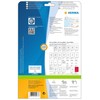 HERMA 5077 Versandetiketten, 25 Blatt, 99,1 x 67,7 mm, 8