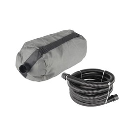 Kikeep Drywall Sander Dust Collection bag Wall Grinding Machine Collection Bag Drywall Sander Attachment (1 Pack with 2m hose)