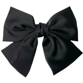 SUJEBKC Bow Hair Clips, Hair Clips, Women's Hair Clips, French Hair Clips with Bow, Girls, Large Hair Clips