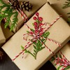 32 Pack Christmas Tree Decorations, Artificial Red Berry Stems 6.5inch