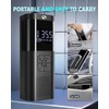 Portable Cordless Tire Inflator with LED Light and Gauge