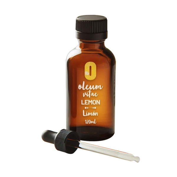 OLEUM VITAE Aceite Esencial de Limón 120ml. Citrus Limonum. 100%
