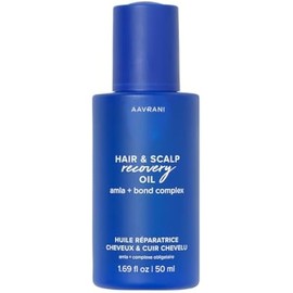AAVRANI Hair & Scalp Recovery Oil - Rosemary, Bond Complex, & Amla Treatment for Damaged Hair, Frizz Control, & Hair Growth - Vegan - 1.69 Fl Oz
