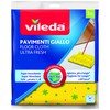 Vileda Floor Cloth, Yellow, Pack of 2