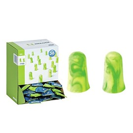 Moldex 770001 Pura-Fit Earplugs, SNR 36 (Pack of 200)