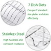 Dish Drying Rack Expandable Dishes Drainer Over The Sink Adjustable