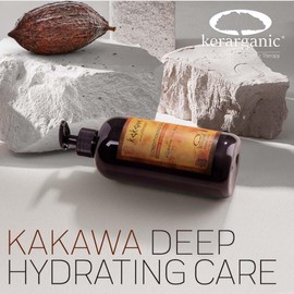 KERARGANIC Kakawa Deep Hydrating Care Conditioning Cream 16oz/473ml - Is a highly moisturizing and conditioning formulation with natural ingredients.