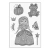 Craft BuddyUS CCST165: CraftBuddy Fairytale Princess Crystal Art A6 Stamp