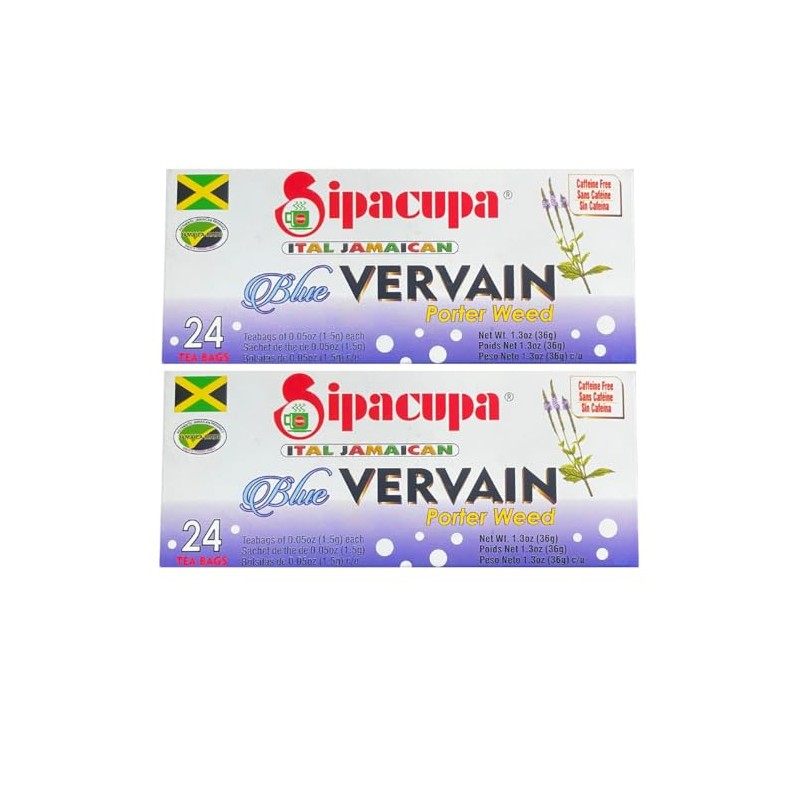 Sipacupa Blue Vervain Tea Bags - 2pk Herbal Tea for