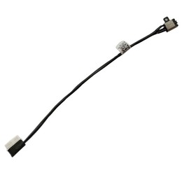AKUYAO DC Power Jack Harness Cable for Dell Inspiron 15 5000 5565 5567 BAL30 P32E P66F 0R6RKM R6RKM DC30100YN00 75H70, Bevel Socket, Length: 18 cm