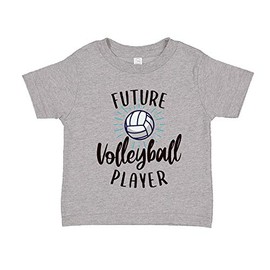 Future Volleyball Player Toddler T-Shirt 3T Athletic Heather