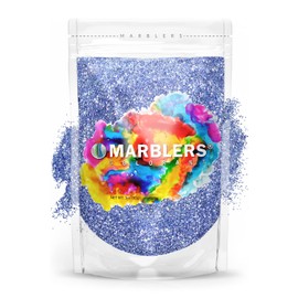 MARBLERS Twinkle Glitter [ICY Blue] 3oz (85g) | Fine | Non-Toxic, Vegan, Cruelty-Free | Face, Body, Eyeshadow, Hair, Festival, Party Makeup | Nail Art, Polish | Resin, Tumbler, Slime, Craft