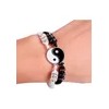 Pulsera De Pareja Yin Yang Brazalete Promesa Amor 1par Full