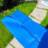 waterproof tarpaulin/builders tarp/ground sheet cover up LARGE 2m x4m