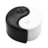 Dekohelden24 Yin Yang Ceramic Salt & Pepper Shakers in Black