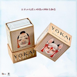 I.I.J Tarot Cards, 78 Cards, Weighted Edition, Tarot Divination, Ghost Story, Yokai Tarot, Japanese Instruction Manual Included (English Language Not Guaranteed)