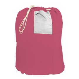 Pink - Heavy Duty Durable Commercial Laundry Bag, Or Storage Bag for Clothes/Toys/Tools/Golf and etc, Industrial Commercial Strength Large, 65cm X72cm, 13 More colors