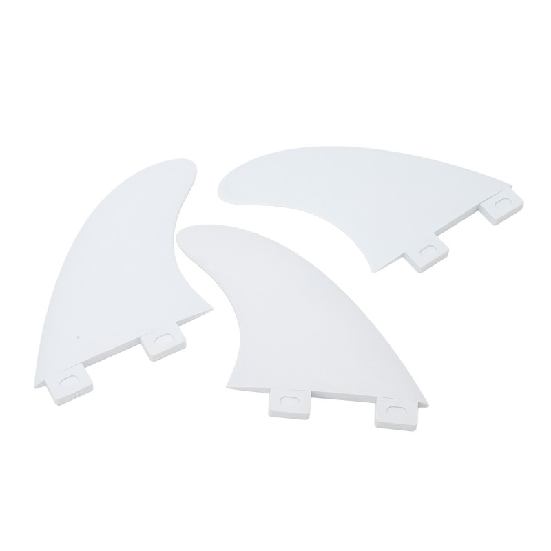 3PCS Surfboard Fin Replacement PVC Paddle Board Fin Surfboard Accessory
