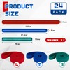 Wovnet 24 Pcs Variety Extra Large Moving Rubber Bands 42"