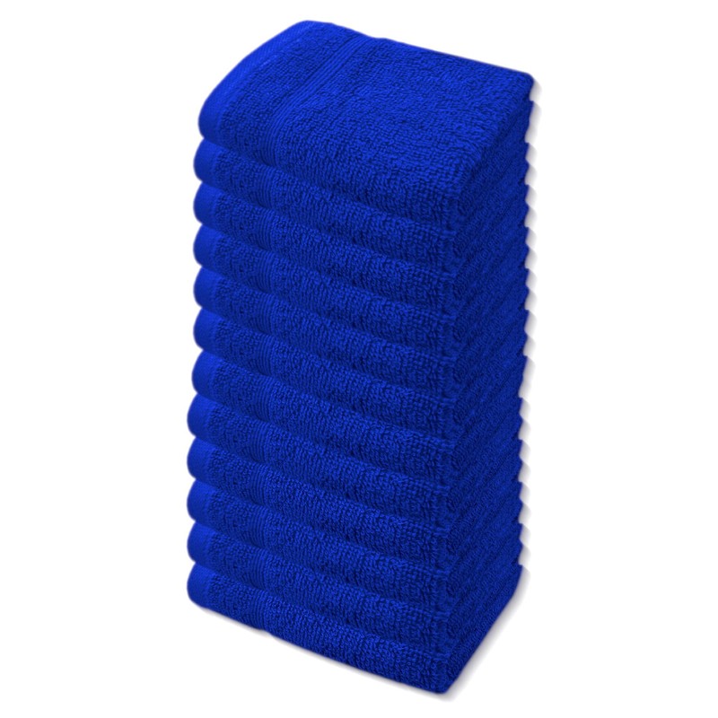 A & B TRADERS Premium Cotton Face Cloths Flannels Washcloth